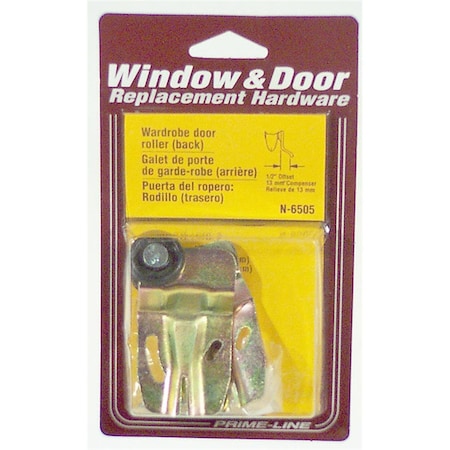 Prime-Line Wardrobe Door Back Roller Assembly N6505