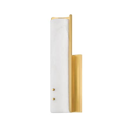 Hudson Valley Lighting Lucio 4.25 in. Wall Sconce Aged Brass 9715-AGB