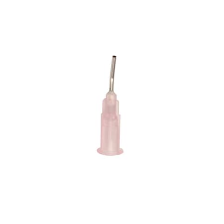 Dynarex Pre Bent Flow Tips, 18G , Liner Tips, Pink, 2500PK 2211