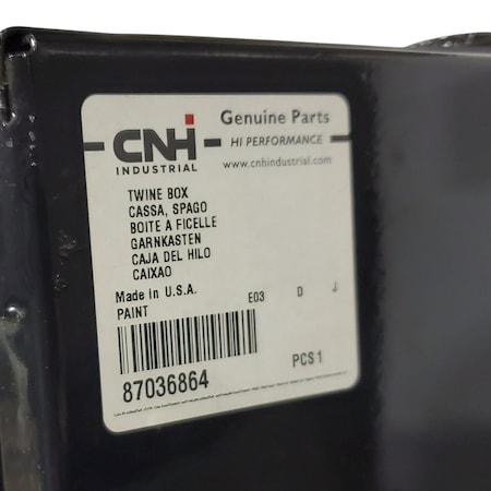 Cnh TWINE BOX, CNH OEM 87036864 87036864