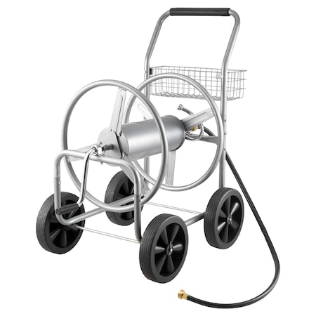 Vevor Hose Reel Cart 300ft. Heavy Duty Garden Water Yard Planting w/ Basket ALQ-300