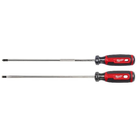 Milwaukee Tool Cushion Grip Screwdriver, Box, 3 1/2"L MT200-2L