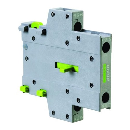Noark Auxiliary contact - 1330014 - Ex9C - mounts on 9A-100A cont. - 1NO+1NC AX4311UL