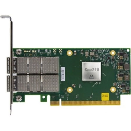 Nvidia CONNECTX-6 DX EN ADAPTER CARD, 100GBE, DUAL-PORT QSFP56, PCIE 4.0 X16, CRYPTO AN MCX623106AC-CDAT