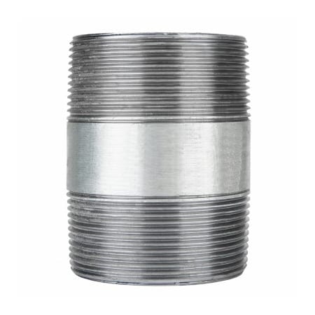 Ldr Industries 301 2X3 NIPPLE 2X3 GALV PIPE 3012X3