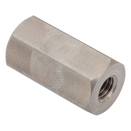 Zoro Select Female-Female Hex Adapter NUT601M4XM6