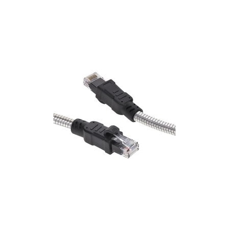 Cable Wholesale Armored Cat6a Copper Ethernet Cable, Anti-Rodent, 10 Gigabit, 24AWG, POE Compliant, 500MHz, POE 13X6-601HD