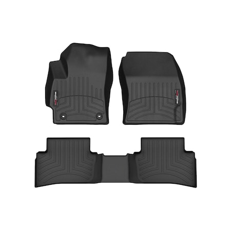 Weathertech Black, Front and Rear Floorliners 4414951-4418062