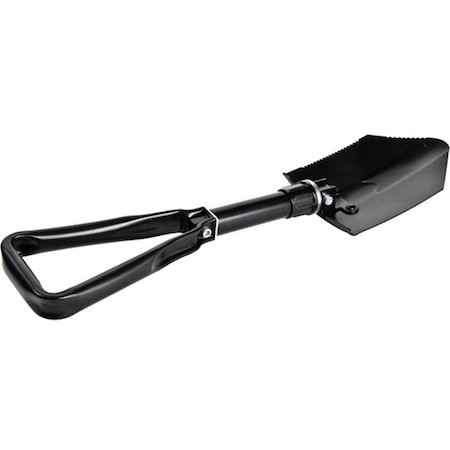 Camco FOLDABLE CAMP SHOVEL WITH STORAGE POUCH, BILINGUAL 51075