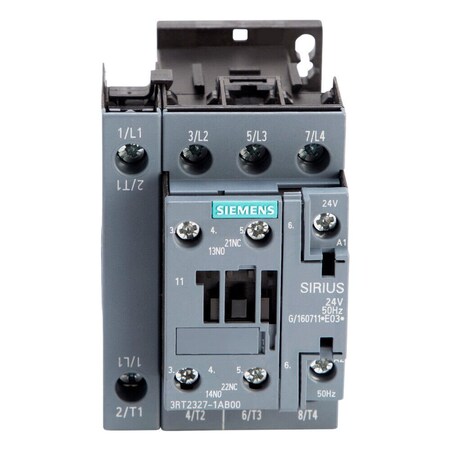 Siemens contactor AC-1 50 A 3RT2327-1AB00
