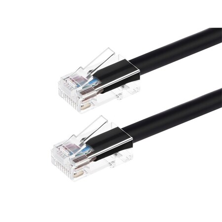 Monoprice Cat6 Utp Patch Cable, 7 ft.Black 13404