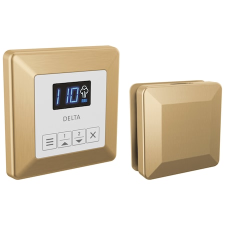 Delta Universal Showering Components Square Steam Package In Lumicoat Champagne Bronze 5CH-250T-CZ-PR