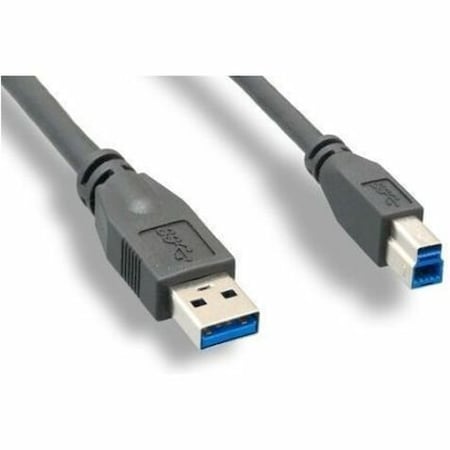 Axiom USB 3.0 Type-A to USB Type-B Cable M/M 6ft USB3ABMM06-AX