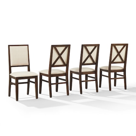 Crosley Joanna 4-Piece Upholstered Back Dining Chair Set KF20025DO