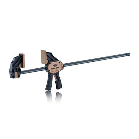 Spec Ops Trigger Clamp for Woodworking 25in Large One-Handed Bar Clamp/Spreader Heavy Duty 330 lb. SPEC-TCL25
