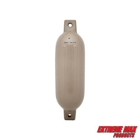Extreme Max Extreme Max 3006.7389 BoatTector Inflatable Fender - 4.5" x 16", Sand 3006.7389