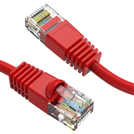 Axiom 25Ft Cat6 Cable W/Boot (Red) C6MB-R25-AX