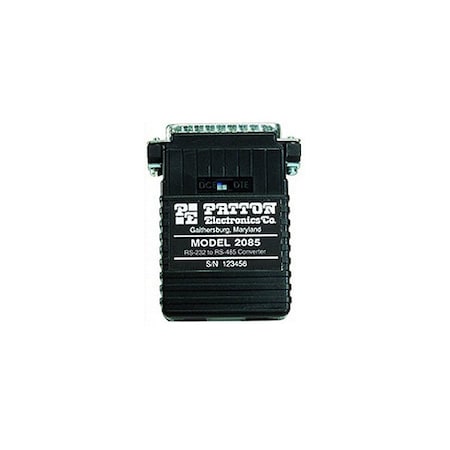 Patton RS-232 to RS-485 interface converter DB25F; terminal block 2084F
