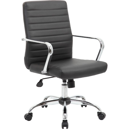 Boss Task Chair, Fixed, Black B436C-CP