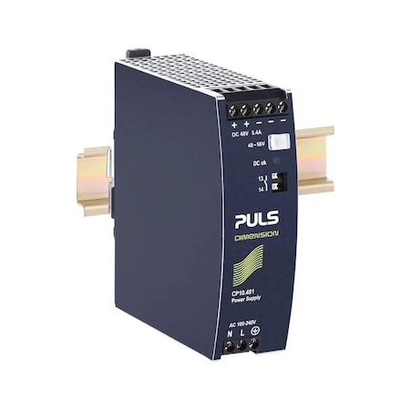 Puls DIN rail power supplies for 1-phase system, 48 V, 5.4 A CP10.481