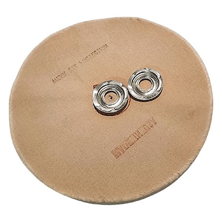 Dico Buffing Wheel, 8 in dia. Overall 526-14-8