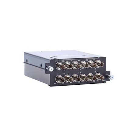 Moxa Fast Ethernet module with 6 multi-mode 100BaseFX ports with ST connectors RM-G4000-6MST