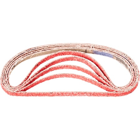 Pferd 1/4'' x 12'' Coated File Belt - Ceramic Oxide CO-COOL - 40 Grit 49492