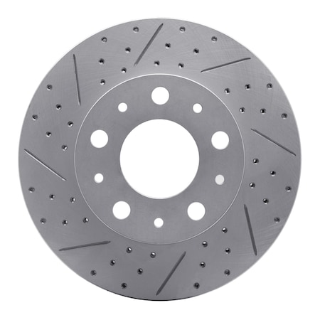 Dynamic Friction Co DFC Geoperformance Rotor - Drilled and Slotted 830-40114L