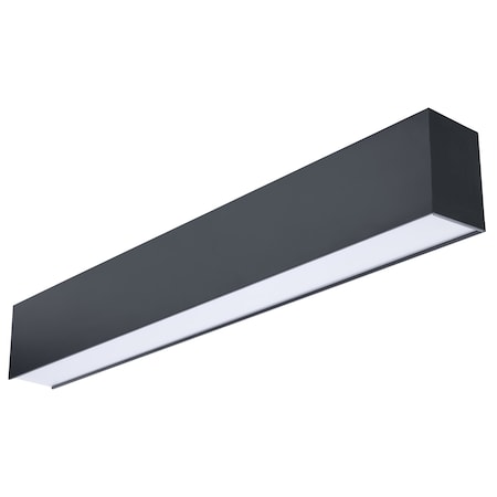 Nuvo Momentum 2ft LED Connectable Linear Strip Up and Down Selectable Black 65/1280