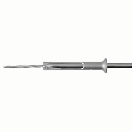 Jorgensen Laboratories Screwdriver with Sleeve, Screwdriver for 2.0mm screws (flat head) J0401A