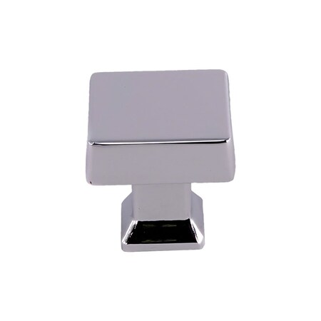 Pride Industrial 1-1/4in Square Colorado Cabinet Knob Polished Chrome Finish K94723PC