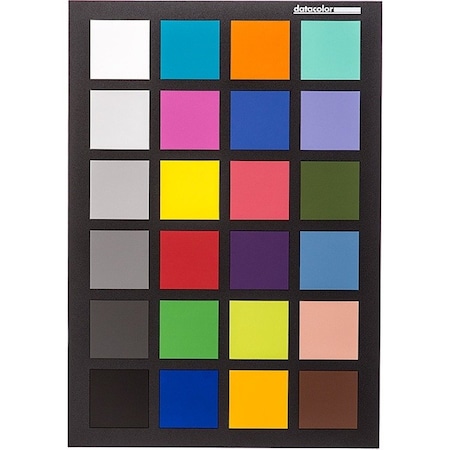 Datacolor Spyder Checkr 24 Color Calibration Chart, 24 Targets, Grey Scale, Portable, Multi-Camera Compatible SCK200
