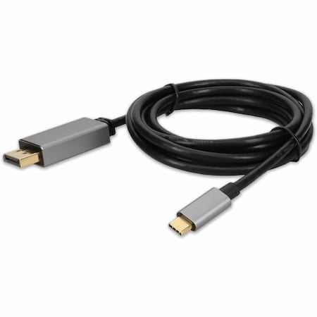 Add-On 6Ft Usb 3.1 Type (C) Male To Displayport Male Black Adapter Cable w/ USBC2DPMMAL-AA