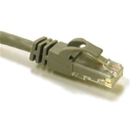 Fasttrack 1ft CAT 6 550Mhz SNAGLESS PATCH CABLE GREY FA260277