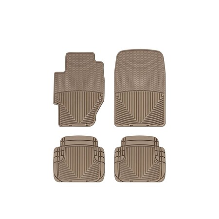 Weathertech Tan, Front and Rear All Weather Floor Mats W34TN-W50TN