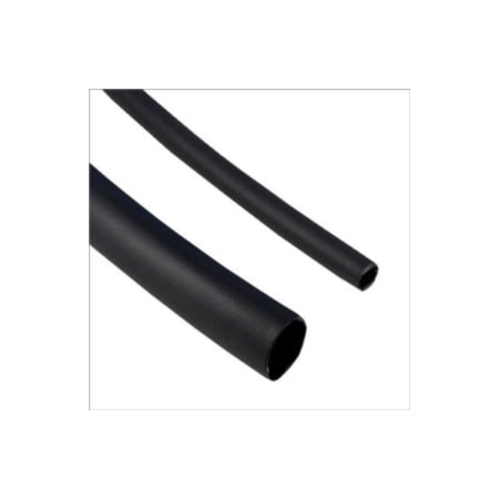 Qualtek Heat Shrink Tube, Dual Wall, 2:1 I.D. Shrink Ratio, Black, 4 ft Q5-2X-3/8-01-QB48IN-25