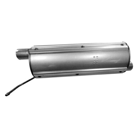 Walker 21725 Quiet-Flow Stainless Steel Oval Aluminized Exhaust Muffler for 2008-2010 Ford F250 Super Duty W22-21725
