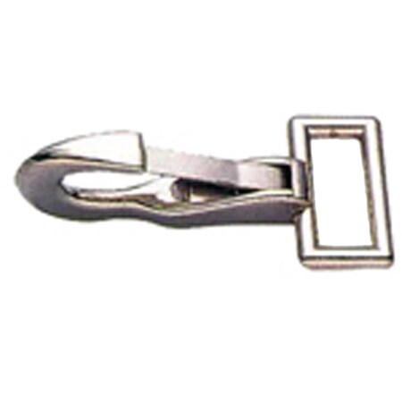 Solid Shelving Square Loop Snap, 0.625 x 2.75 x 0.25 in. SO3258425