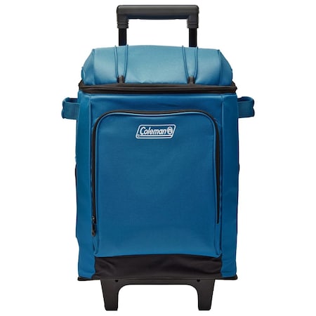 Coleman CHILLER 42-Can Soft-Sided Portable Cooler w/Wheels - Deep Ocean 2158120