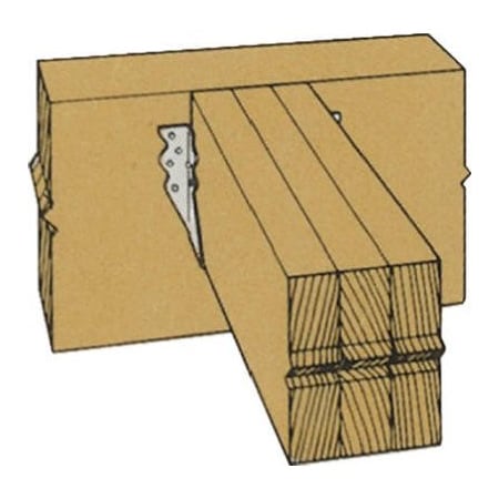 Simpson Strong-Tie U263 2x6 Joist Hanger, 50PK U26-2