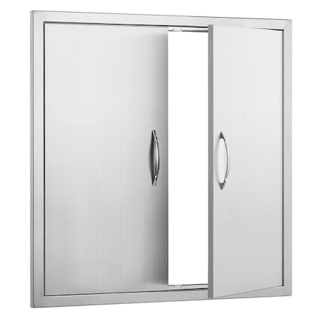 Vevor 42x21 Inch BBQ Island Access Door Outdoor Kitchen Door Stainless Steel BH-019