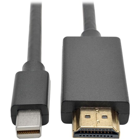 Tripp Lite 3FT MINI DISPLAYPORT TO HDMI CONVERTER CABLE MDP-HDMI M/M 1080P P586-003-HDMI