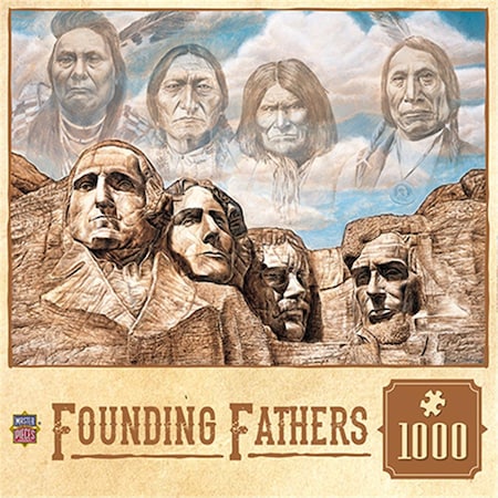 Masterpieces Founding Fathers Tribal Spirit Puzzle 71730