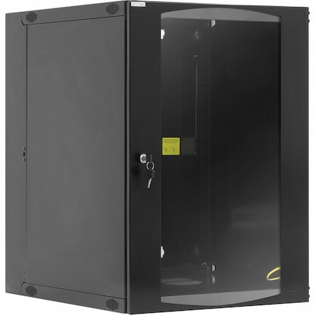 Intellinet Network Solutions 15U DOUBLE-SECTIONED 19IN WALLMOUNT CABINET, FULLY ASSEMBLED, TEMPERE 713887