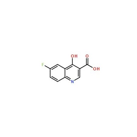 Ak Scientific 6-Fluoro-4-hydroxyquinoline-3-carboxylic acid (10g), CAS 343-10-2 W5581-10g