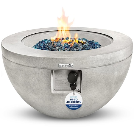Serenelife Outdoor Propane Fire Pit Table SLNFBAL7