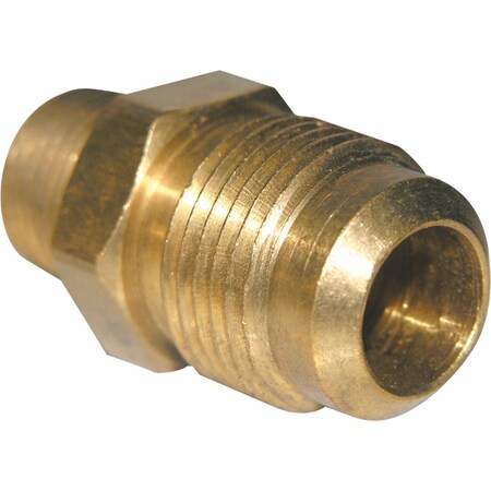 Westlake Pipe & Fittings 5/8'' Mx1/2'' MPT Brass Flare Adapter 17-4855