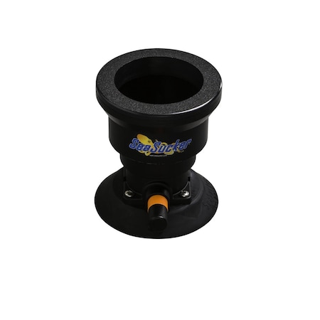 Seasucker Horizontal Surface Mount, Black, Non-Lighted, With 4-1/2 Inch Vacuum Mount/ Hold Up To One Can/ MC5315B