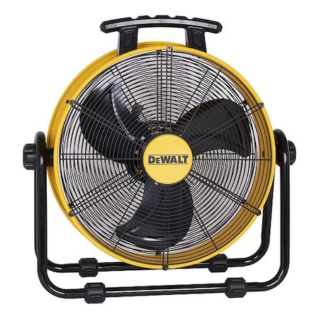 Dewalt CirculatingFan, 20inDia, Yellow, Mobile DXF2043