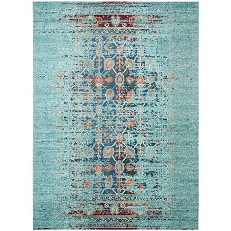 Safavieh Monaco Power Loomed Large Rectangle Area RugBlue & Multicolor 8 x 11 ft. MNC208J-8